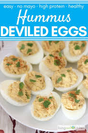 Hummus Deviled Eggs Recipe Recipes Budget Friendly Recipes Spring Recipes