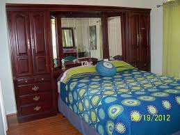 Adding a headboard to your bed will give your existing bed a complete style. Elegant Havertys Queen Bedroom Wall Unit Headboard Armoires Dresser On Popscreen