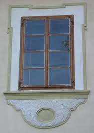 Nad obcí je vrch s kostelem sv. Datei Cizova Fara Detail Okna 001 Jpg Wikipedia