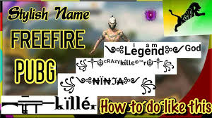 It will make all sorts of hope you have fun with this stylish name maker! How To Create Your Own Stylish Name For Pubg And Freefire