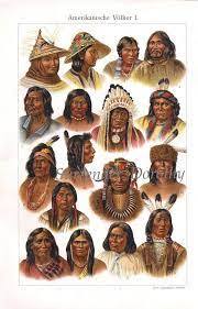 Scholars rely on archaeological data and written records from european settlers. Native American People Of North America 1907 Vintage Etsy In 2021 Native People Of North America Native American Peoples Native American Culture