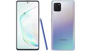 The galaxy note 10 lite has an aluminum frame and a glossy plastic back, which samsung refers to as glasstic. Samsung Galaxy Note 10 Lite With Triple Rear Cameras Infinity O Display And S Pen Launched Price Specifications Technology News