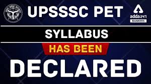 Upsssc preliminary exam test pet syllabus 2021 pdf download sarkari result. Upsssc Pet Syllabus Has Been Declared Youtube