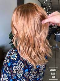Peach Rose Gold Peach Hair Hair Color Formulas Rose Hair