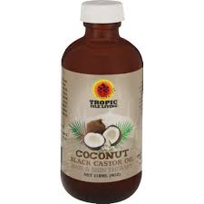 Castor oil has been proven over and over to grow back the hair. Tropic Isle Living Jamaican Black Castor Oil Coconut Clicks