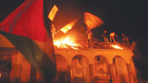 The world let Gazans burn synagogues ...