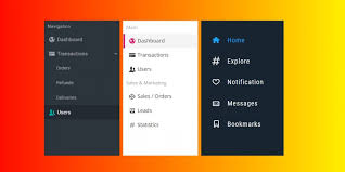 React Sidebar Menu Component Examples Onaircode Basic Website Components Sidebar