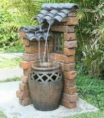 How To Make Beautiful Garden Fountain Diy Myrooftopgarden Fountains Backyard Garden Water Fountains Diy Fountain