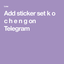 Dengan jumlah pilihan stiker yang sangat banyak sekali itu juga berisikan nama dari beberapa karakter hewan, quby sticker, artis, kartun. Add Sticker Set K O C H E N G On Telegram Sticker Set Ads Stickers