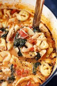Creamy Tuscan Garlic Tortellini Soup The Recipe Critic Tortellini Soup Recipe Garlic Tortellini Delicious Soup