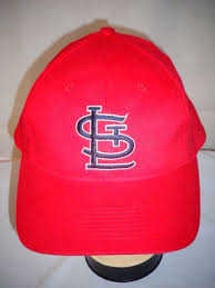 Black And Red St Louis Cardinals Hat St Louis Cardinals Adult Osfa Baseball Hat Cap Red Budweiser Sga Black Logo Rare Logo7 Logo7 Baseball Hats Black Logo Hats