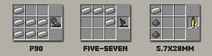 Modern warfare mod or weapon mod . Fn5728 Guns Recipes Minecraft Forum