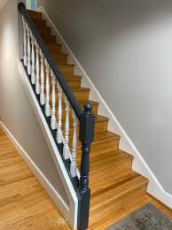 We could not believe how divided the vote on this post was! Painted Stair Railings Saved By Scottie