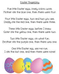 An Easter Fingerplay Poem And Five Beautiful Eggs Grade Onederful Com Barbaraleyne Com Easter Poems Easter Speeches Easter Lessons Plans