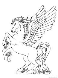 Another one of our favorite mythical creatures is the winged horse, the pegasus. Pegasus Coloring Pages Animal Printable Sheets Pegasus 1 2021 3789 Coloring4free Coloring4free Com