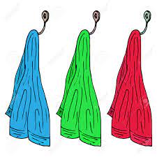 Folded towel soft fashion fabric cotton color vector. Set Kitchen Towel Icon Vector Illustration Towel Hanging On Royalty Free Cliparts Vectors And Stock Illustration Image 113542429