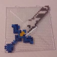 Spada Suprema E Scudo Hylia The Legend Of Zelda Foto Perline Da Stirare Pyssla Hama 1 Schemiperline It Perline Da Stirare Perline Decorazioni Con Perline