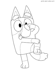 Enjoy printing and coloring online the best kizi free printable 2021 coloring pages for kids! Bluey Coloring Pages In 2021 Coloring Pages Cartoon Coloring Pages Puppy Birthday