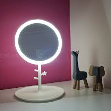Open eye french gold metal magnifying mirror. Led Lighted Makeup Mirror Rechargeable Dimmable 120 Rotatable Vanity Mirror With Jewelry Storage Hanger Tray Best Deals Nepal
