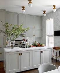 Harlow Thistle Home Design Lifestyle Diy Trend Alert Oversized Greenery Kitchen Design Small Kitchen Cabinet Colors Farrow And Ball Kitchen