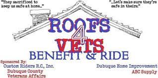Ultraviolet protection against roofing materials. Roofs 4 Vets 2021 Shenanigans Dubuque 28 August 2021