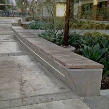 Concrete Wood Rope Light Arid Urban Landscape Design Landscape Architecture Landscape Design