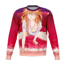 Evangelion Sweatshirts - Asuka Hentai Sweatshirt EVA Merch - Evangelion Shop