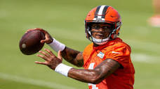 Browns Deshaun Watson 'in a different space' after suspended
