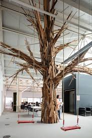 Interiors Of Bbdo Offices In Brussels Designed By Zampone Architects Office Trees Office Interiors Vendors Design