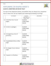 All worksheets only my followed users only my favourite worksheets only my own worksheets. Explore 2d Shapes Worksheets