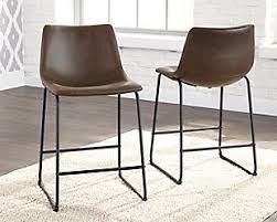 Centiar Dining Room Chair Ashley Furniture Homestore Upholstered Bar Stools Counter Height Bar Stools Bar Stools