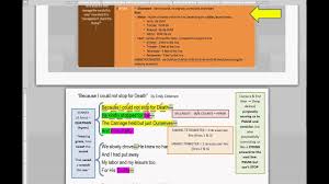 Lit Analysis Of Poetry Because I Could Not Stop For Death By Dickinson 3 12 2013 6 32 40 Pm Youtube