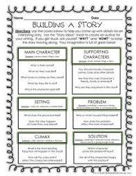 How to come up with story ideas. Building A Story Creative Writing Outline Graphic Organizer Directions Use The Boxes Below To Help You Writing Outline Build A Story Imaginative Writing