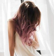 Start this ombre look with your natural dark hair at the top, a medium warm shade in the center, and a rouge rose at the tips. Hair Brown Dip Dye Pastel Pink 33 Ideas For 2019 Hair Dye Tips Dip Dye Hair Pink Ombre Hair
