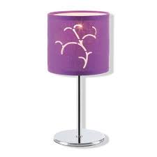 Roller Tischleuchte Violet Lila Tischlampe Lampe Tischlampen Lampe Glas