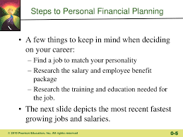 Planning in general, whether financial or personal, involves setting objectives to be met over a specified or unspecified period of time. Chapter 1 Overview Of Personal Finance C 2010 Pearson Education Inc Ppt Download