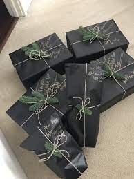 Buy decorations, costumes, cards & more sesonal items. Matt Black Christmas Wrapping Kraft Paper Christmas Wrapping Black Kraft Paper Christmas Present Wrap