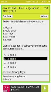 Soal un sd (usbn) 6. Soal Un Smp Mts 2020 Unbk Fur Android Apk Herunterladen