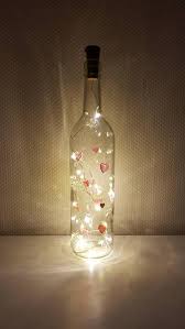 Herz Leuchtflasche Schone Deko Lichtflasche Mit Herzen Flaschenleuchte Flaschen Deko Party Decoration Flaschen Dekoration Beleuchtete Weinflaschen Flaschenleuchten