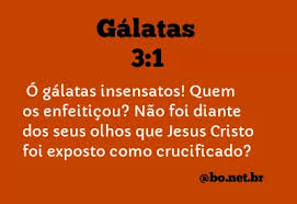 Gálatas 3:1 NVI Nova Versão Internacional - Bíblia Online