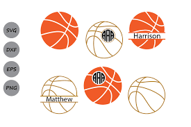 Download Free Basketball Svg Files Basketball Monogram Svg Sport Svg Dxf Eps Crafter File Free Svg Cut Files The Best Designs