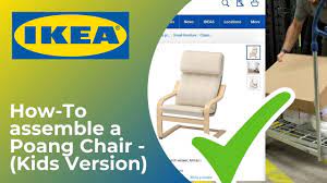 The store also has other color. Ikea Poang Chair Kids Version How To Assemble Youtube