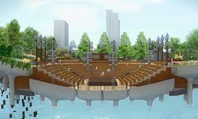 Business mogul barry diller and his wife fashion designer diane von furstenberg have funded the majority of the project and has committed around $160 million to help. A Little Island In The Hudson River Ilovetheupperwestside Com