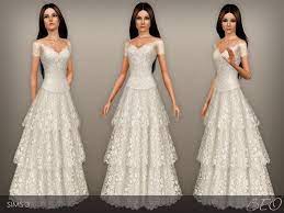 Beo S Vintage Wedding Dress 38 Sims 4 Wedding Dress Wedding Dresses Wedding Dress Tumblr