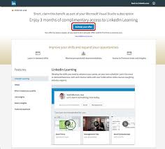 Build and engage with your professional network. Linkedin Learning Benefit In Visual Studio Subscriptions Microsoft Docs