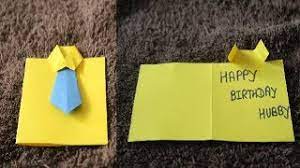 From easy lsat minute cards that are simple but… Diy Beautiful Handmade Birthday Card Idea For Husband Youtube
