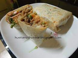 Husna S Life Resepi Roti Tortilla Daging Roti Cooking Bread Recipes