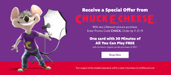 Terms Conditions Chuck E Cheese Offer Lifetouch Inc