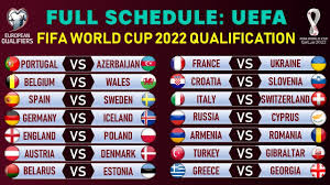 The world cup qualifying group's have been concluded and neither england, scotland, wales, northern ireland or the republic of ireland have it easy! Watch Match Schedule Fifa World Cup 2022 European Qualifiers Group Stage Fixtures Fifa World Cup Countries Players News Videos Social Media Lifestyle
