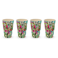 Bestelle die ppd tassen & becher kollektion online bei de bijenkorf. Bambus Becher Cuzco 4 Tumbler Set Bei Servietten Wimmel